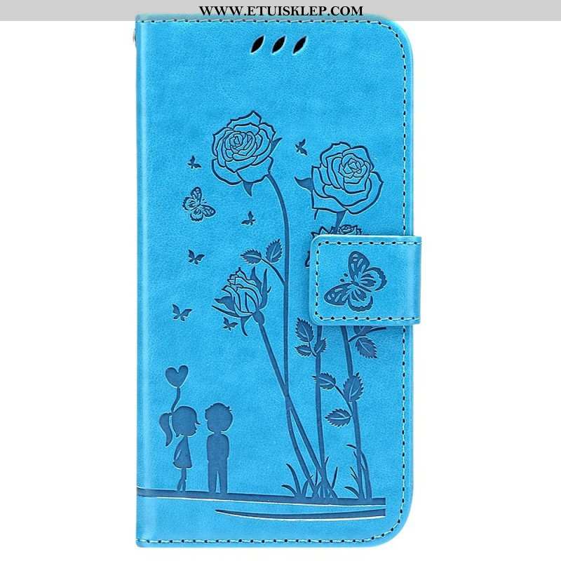 Etui Folio do Google Pixel 7 Pro Solid Color Series Strappy